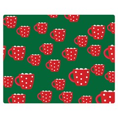 Christmas Coffee Double Sided Flano Blanket (medium)