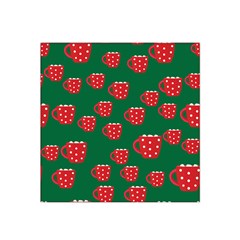 Christmas Coffee Satin Bandana Scarf 22  X 22 