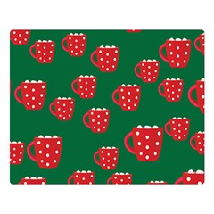 Christmas Coffee Flano Blanket (large) by designsbymallika