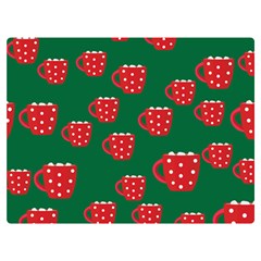 Christmas Coffee Double Sided Flano Blanket (extra Small)