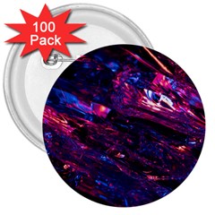 Space Futuristic Shiny Abstraction 3  Buttons (100 pack) 