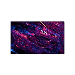 Space Futuristic Shiny Abstraction Sticker (Rectangular)