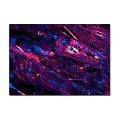 Space Futuristic Shiny Abstraction Sticker A4 (10 pack)