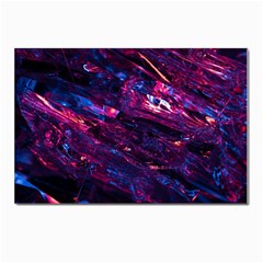 Space Futuristic Shiny Abstraction Postcard 4 x 6  (Pkg of 10)