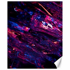 Space Futuristic Shiny Abstraction Canvas 16  x 20 