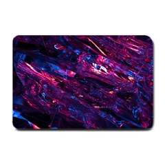 Space Futuristic Shiny Abstraction Small Doormat