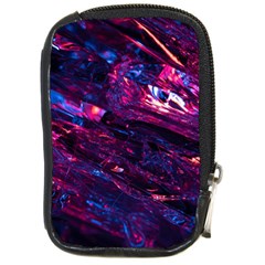 Space Futuristic Shiny Abstraction Compact Camera Leather Case