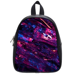 Space Futuristic Shiny Abstraction School Bag (Small)