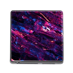 Space Futuristic Shiny Abstraction Memory Card Reader (Square 5 Slot)