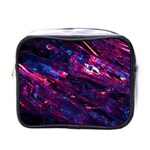 Space Futuristic Shiny Abstraction Mini Toiletries Bag (One Side) Front