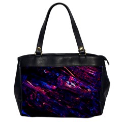 Space Futuristic Shiny Abstraction Oversize Office Handbag