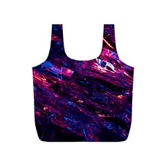 Space Futuristic Shiny Abstraction Full Print Recycle Bag (S)