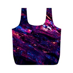 Space Futuristic Shiny Abstraction Full Print Recycle Bag (M)