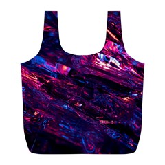 Space Futuristic Shiny Abstraction Full Print Recycle Bag (L)