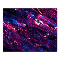 Space Futuristic Shiny Abstraction Double Sided Flano Blanket (Large)