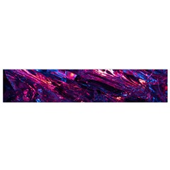 Space Futuristic Shiny Abstraction Small Flano Scarf