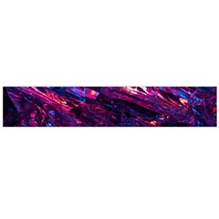 Space Futuristic Shiny Abstraction Large Flano Scarf 