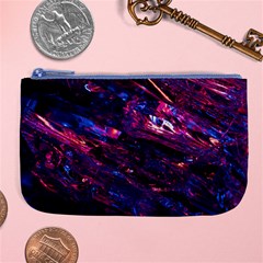 Space Futuristic Shiny Abstraction Large Coin Purse