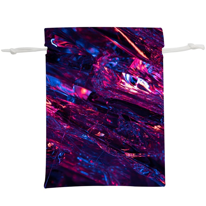 Space Futuristic Shiny Abstraction Lightweight Drawstring Pouch (XL)