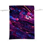 Space Futuristic Shiny Abstraction Lightweight Drawstring Pouch (XL) Back