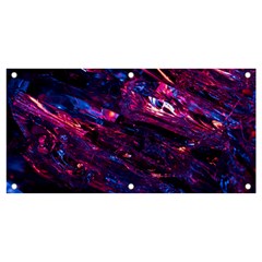 Space Futuristic Shiny Abstraction Banner and Sign 4  x 2 