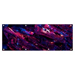 Space Futuristic Shiny Abstraction Banner and Sign 8  x 3 