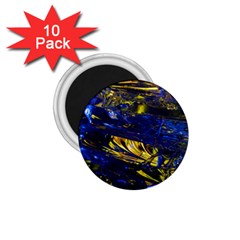 Space Futuristic Shiny Abstraction Flash Colorful 1 75  Magnets (10 Pack)  by Pakemis