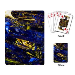 Space Futuristic Shiny Abstraction Flash Colorful Playing Cards Single Design (rectangle) by Pakemis