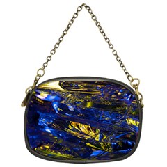 Space Futuristic Shiny Abstraction Flash Colorful Chain Purse (one Side) by Pakemis