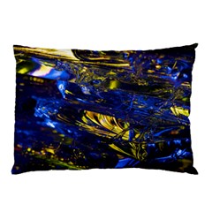 Space Futuristic Shiny Abstraction Flash Colorful Pillow Case by Pakemis