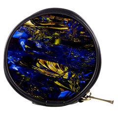 Space Futuristic Shiny Abstraction Flash Colorful Mini Makeup Bag by Pakemis