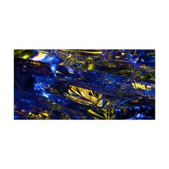 Space Futuristic Shiny Abstraction Flash Colorful Yoga Headband by Pakemis