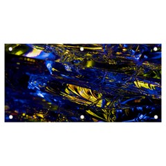 Space Futuristic Shiny Abstraction Flash Colorful Banner And Sign 6  X 3  by Pakemis