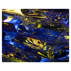 Space Futuristic Shiny Abstraction Flash Colorful Flano Blanket (medium)