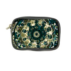 Fractal Glowing Kaleidoscope Wallpaper Art Design Coin Purse