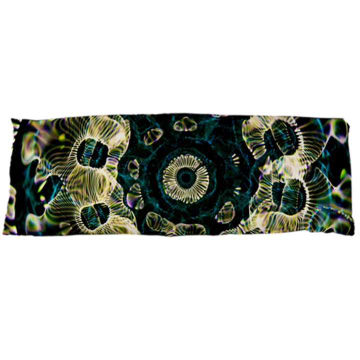 Fractal Glowing Kaleidoscope Wallpaper Art Design Body Pillow Case Dakimakura (Two Sides)