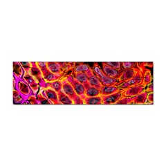 Fractal Black Texture Wallpaper Art Design Sticker (bumper) by Pakemis