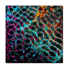 Fractal Abstract Waves Background Wallpaper Tile Coaster