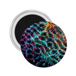 Fractal Abstract Waves Background Wallpaper 2.25  Magnets Front