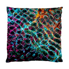 Fractal Abstract Waves Background Wallpaper Standard Cushion Case (One Side)