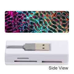 Fractal Abstract Waves Background Wallpaper Memory Card Reader (Stick)