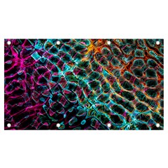 Fractal Abstract Waves Background Wallpaper Banner and Sign 7  x 4 