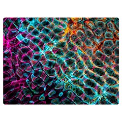 Fractal Abstract Waves Background Wallpaper Flano Blanket (Extra Small)