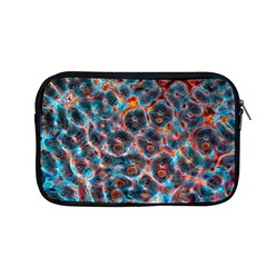 Fractal Black Texture Wallpaper Art Design Art Apple Macbook Pro 13  Zipper Case by Pakemis