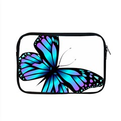 Blue And Pink Butterfly Illustration, Monarch Butterfly Cartoon Blue, Cartoon Blue Butterfly Free Pn Apple Macbook Pro 15  Zipper Case by asedoi