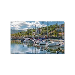 Piriapolis City Port, Maldonado, Uruguay Sticker (rectangular) by dflcprintsclothing