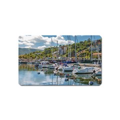 Piriapolis City Port, Maldonado, Uruguay Magnet (name Card) by dflcprintsclothing