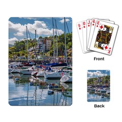 Piriapolis City Port, Maldonado, Uruguay Playing Cards Single Design (rectangle) by dflcprintsclothing