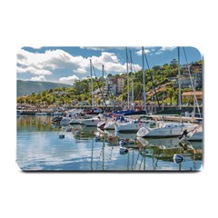 Piriapolis City Port, Maldonado, Uruguay Small Doormat