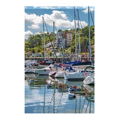 Piriapolis City Port, Maldonado, Uruguay Shower Curtain 48  X 72  (small)  by dflcprintsclothing